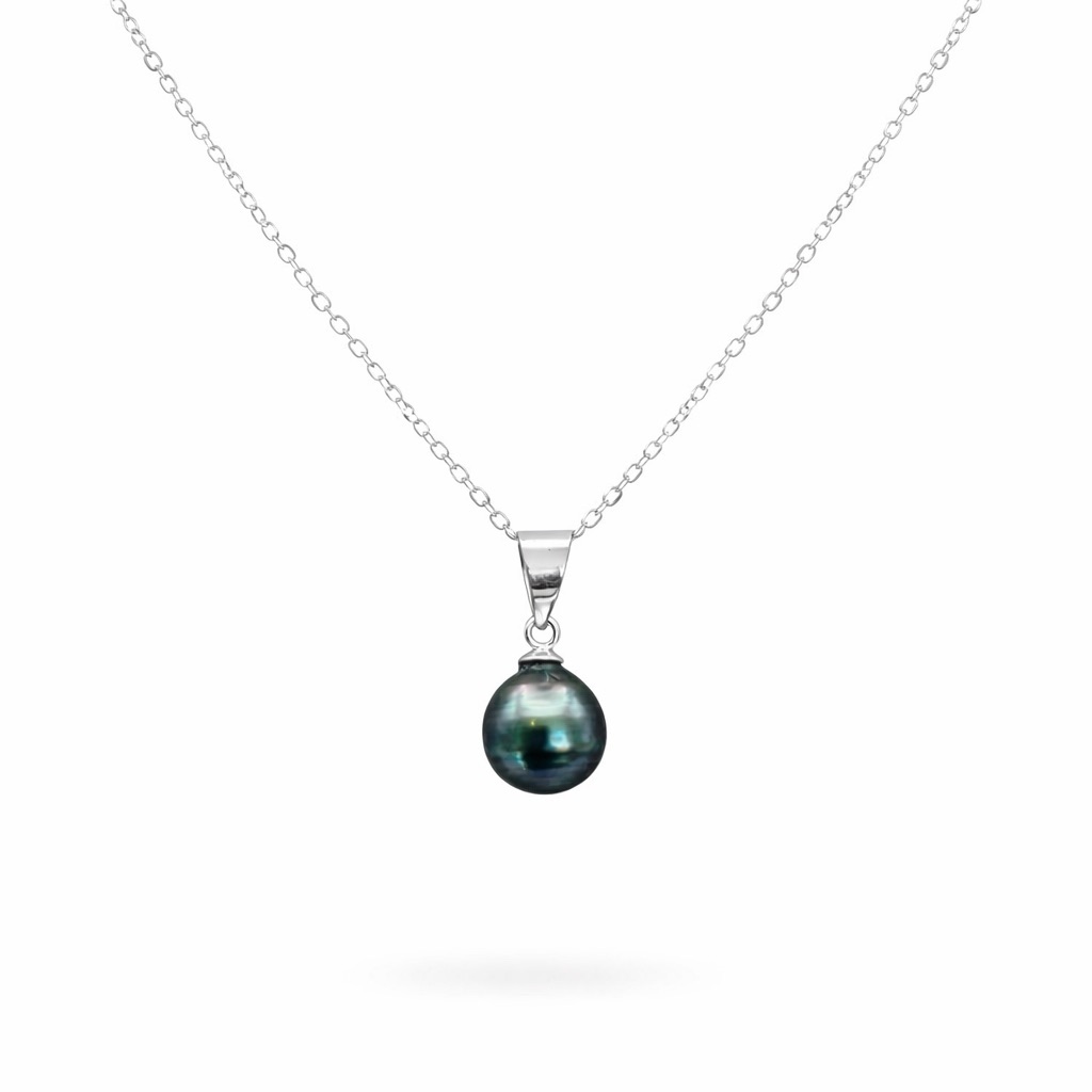 #32 | S925 Tahitian Semi Baroque Pearl Necklace